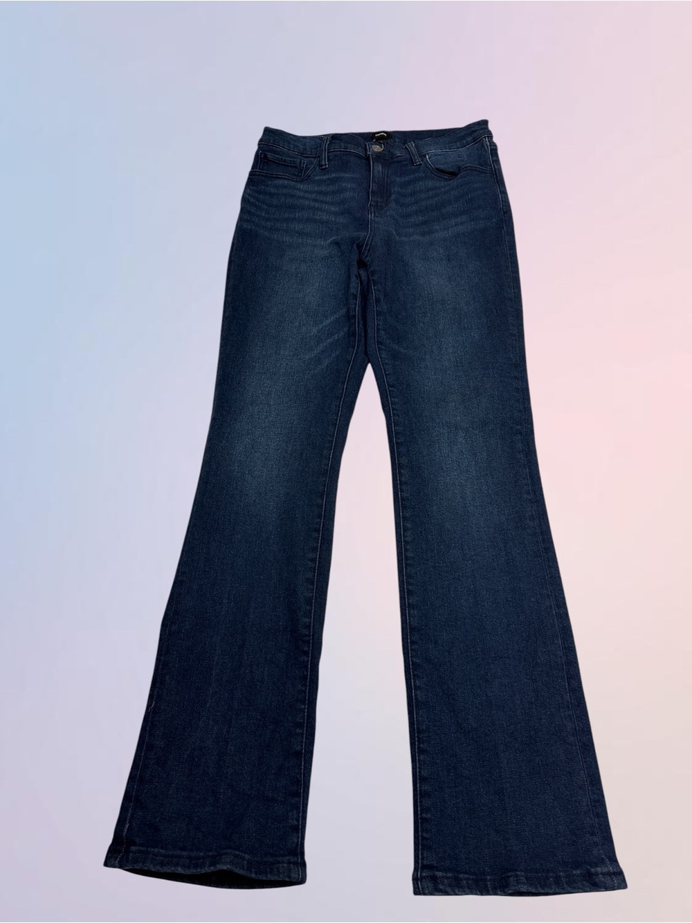 EXPRESS Women’s 12 Long Bootcut Blue Jeans